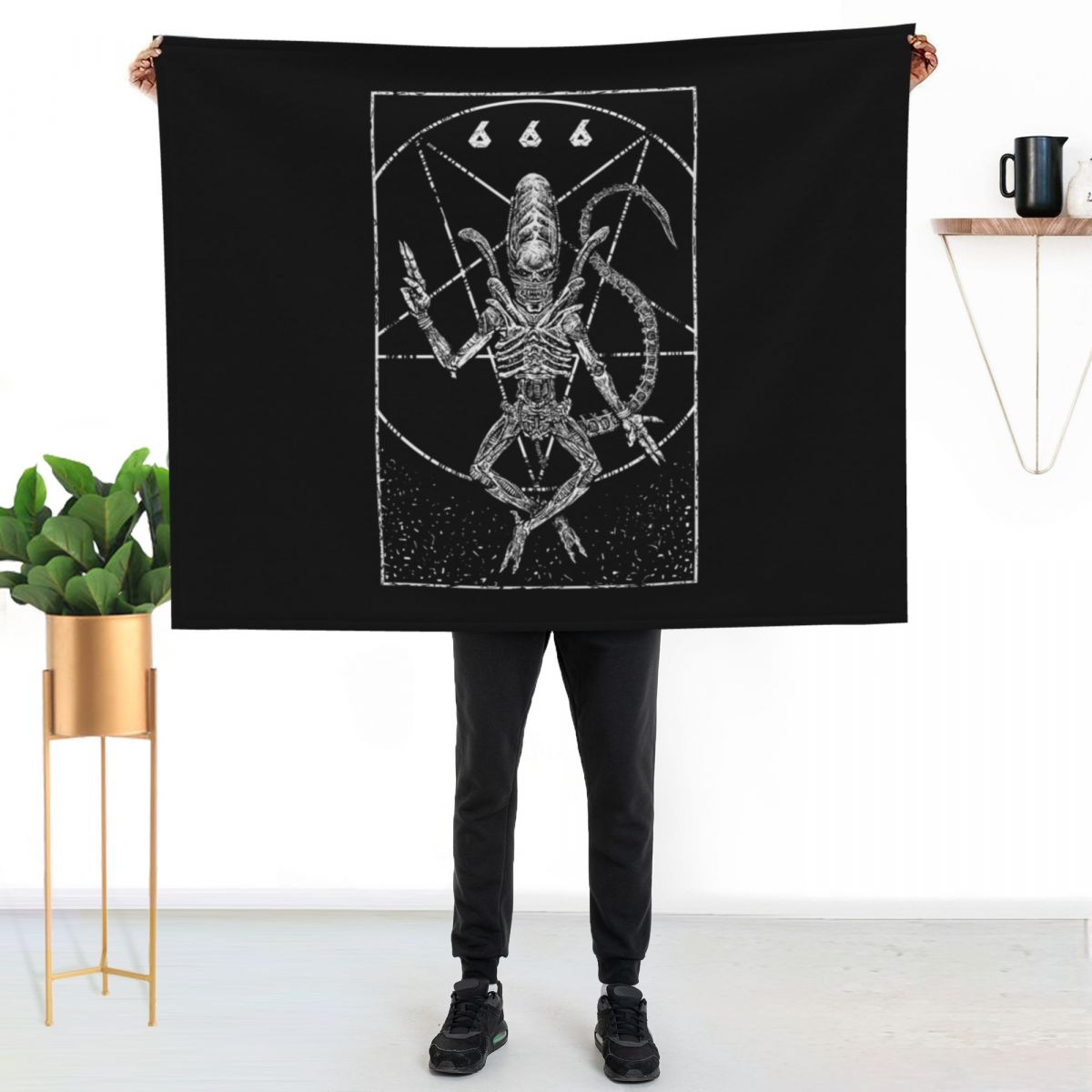 Xenomorph God Throw Blanket Al - 3D Printing Xenomorph recension och pris