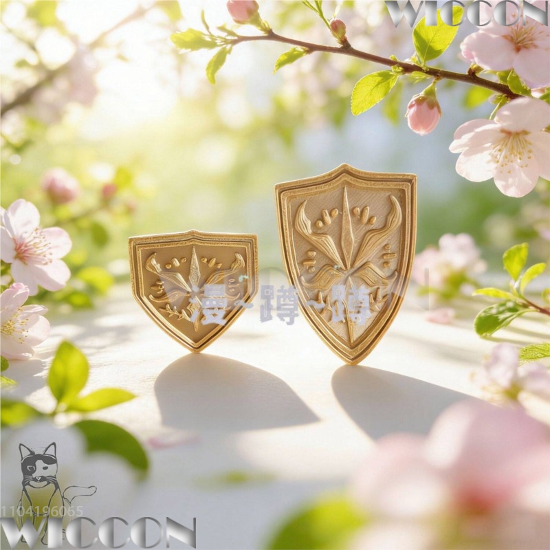 Golden school emblem tsukinomo - 3D Printing Game recension och pris