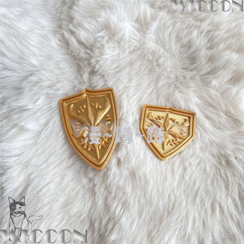 Golden school emblem tsukinomo - 3D Printing Game recension och pris