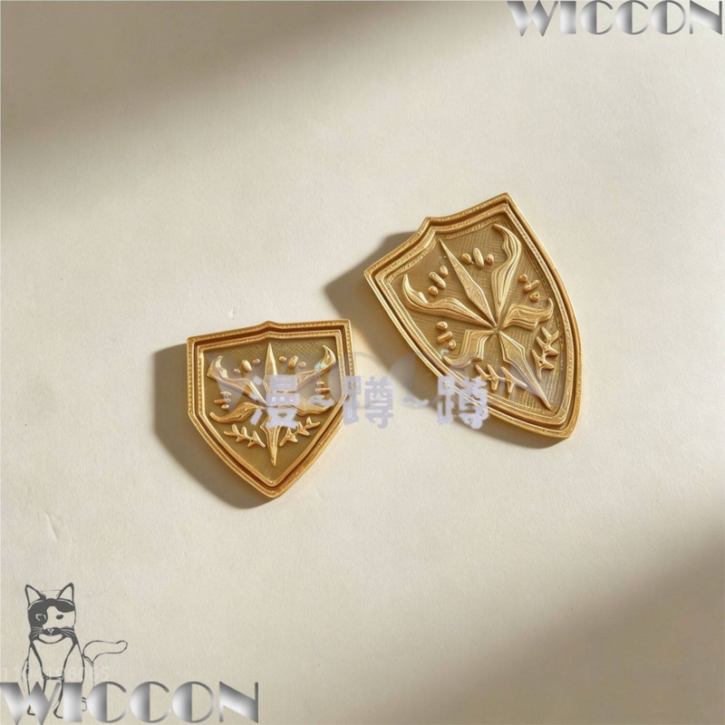 Golden school emblem tsukinomo - 3D Printing Game recension och pris