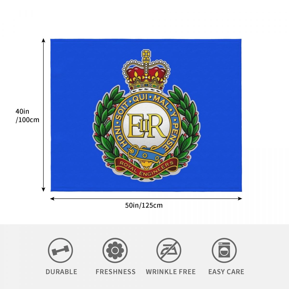 CORPS OF ROYAL ENGINEERS Throw - 3D Printing Engineer recension och pris