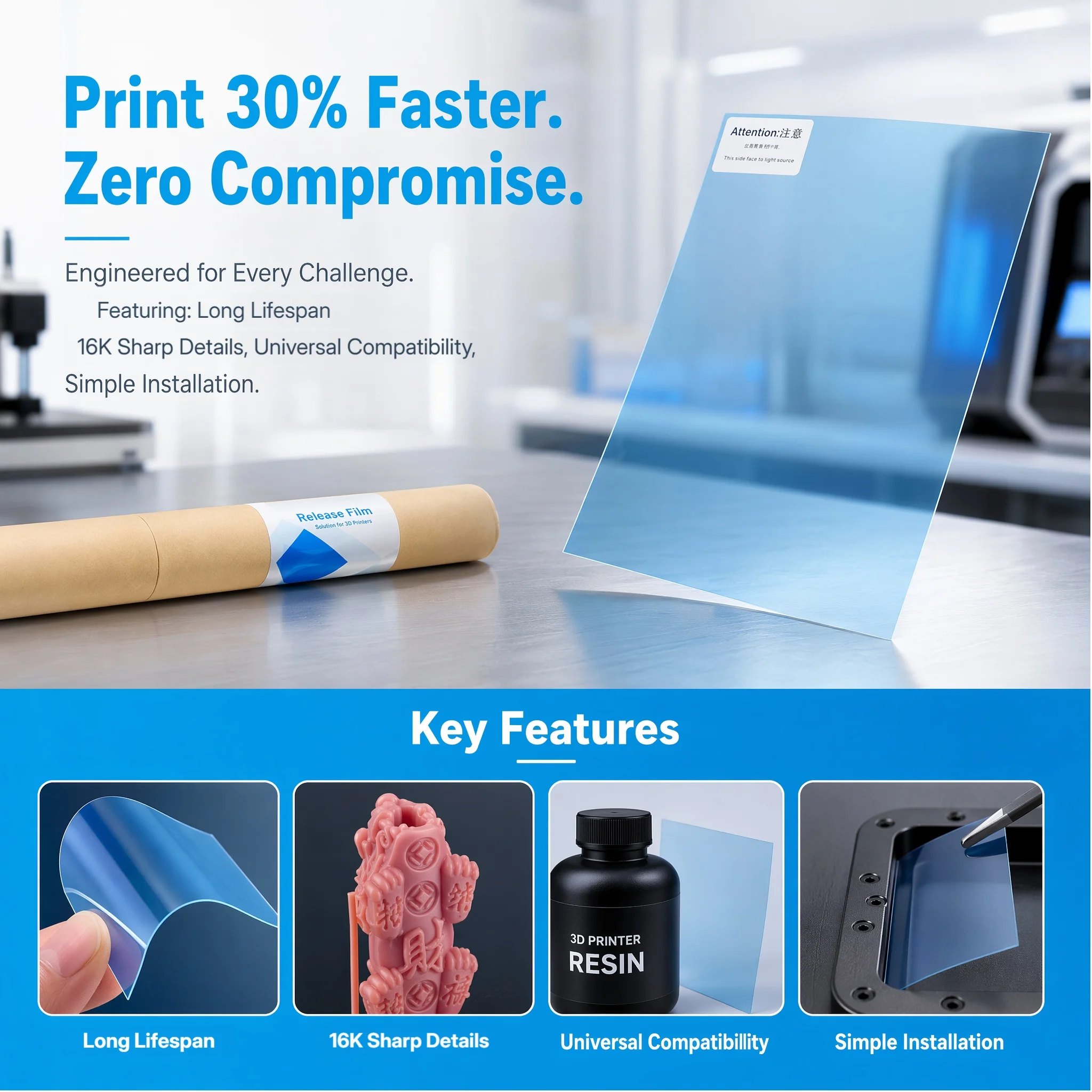 High Speed ACF Release Film Fo - 3D Printing Xyz recension och pris