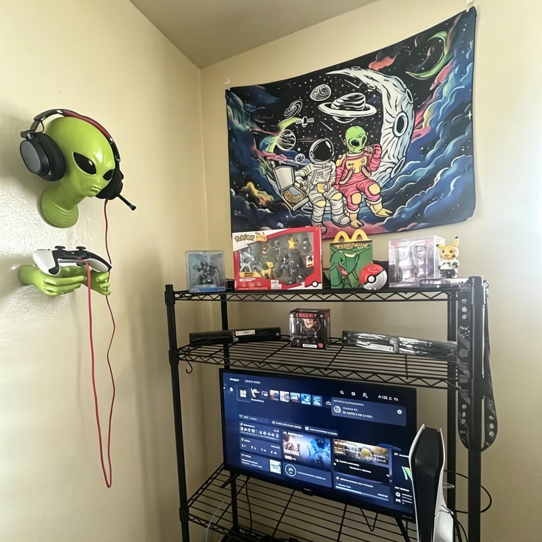 1 Green Alien Pendant, 3D Alie - 3D Printing Room recension och pris