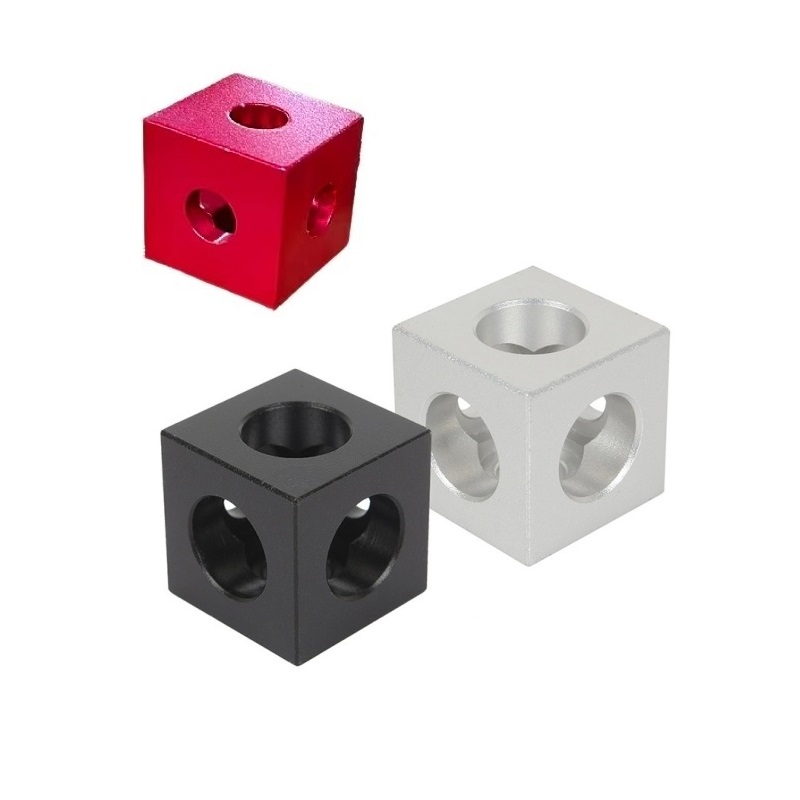 4pcs Aluminum V-Slot Block Cub - 3D Printing Aluminium recension och pris