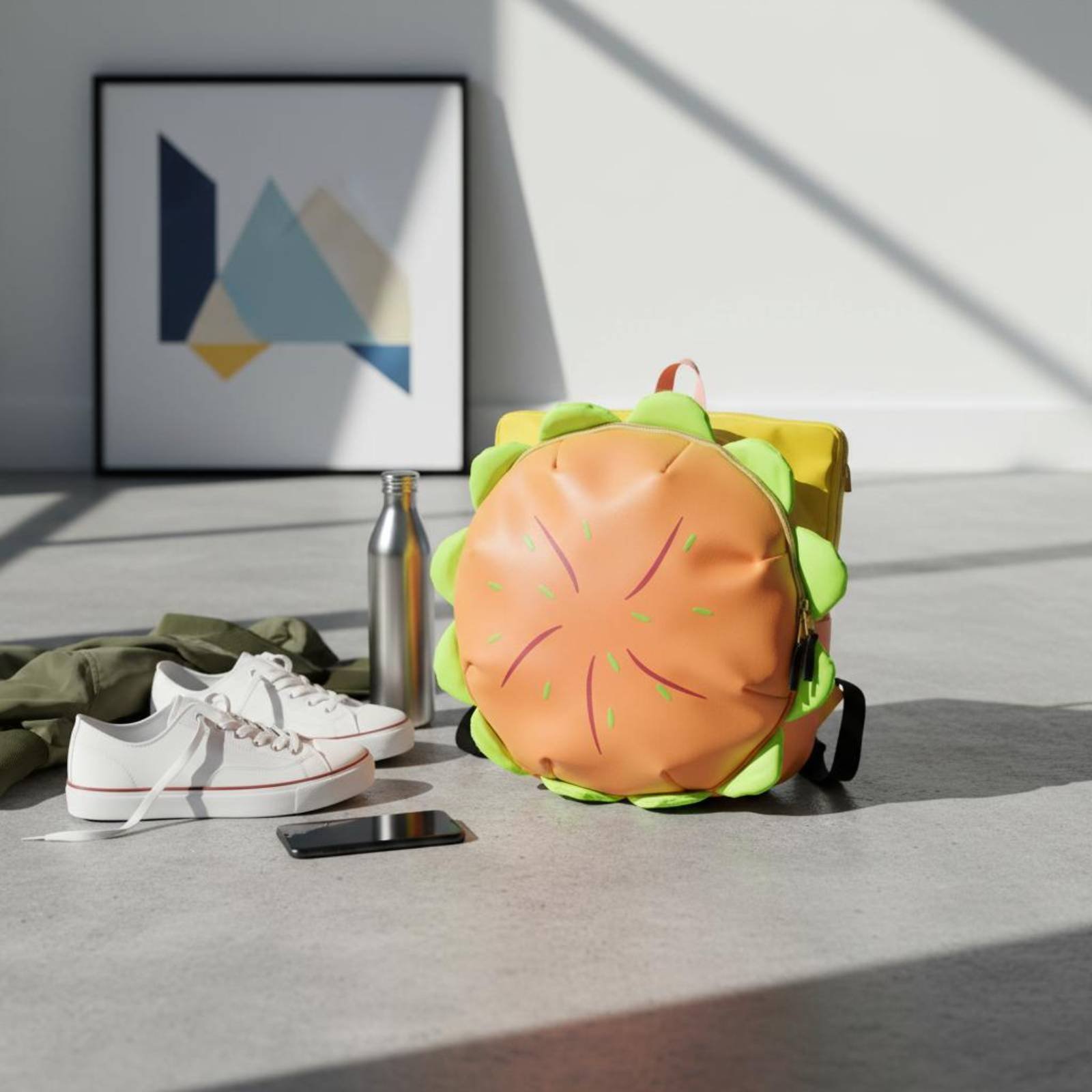 Hamburger Backpack Cute Cartoo - 3D Printing Design Free recension och pris
