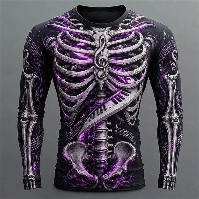 New Men's Long-Sleeve T-Shirt  - 3D Printing Guitar recension och pris