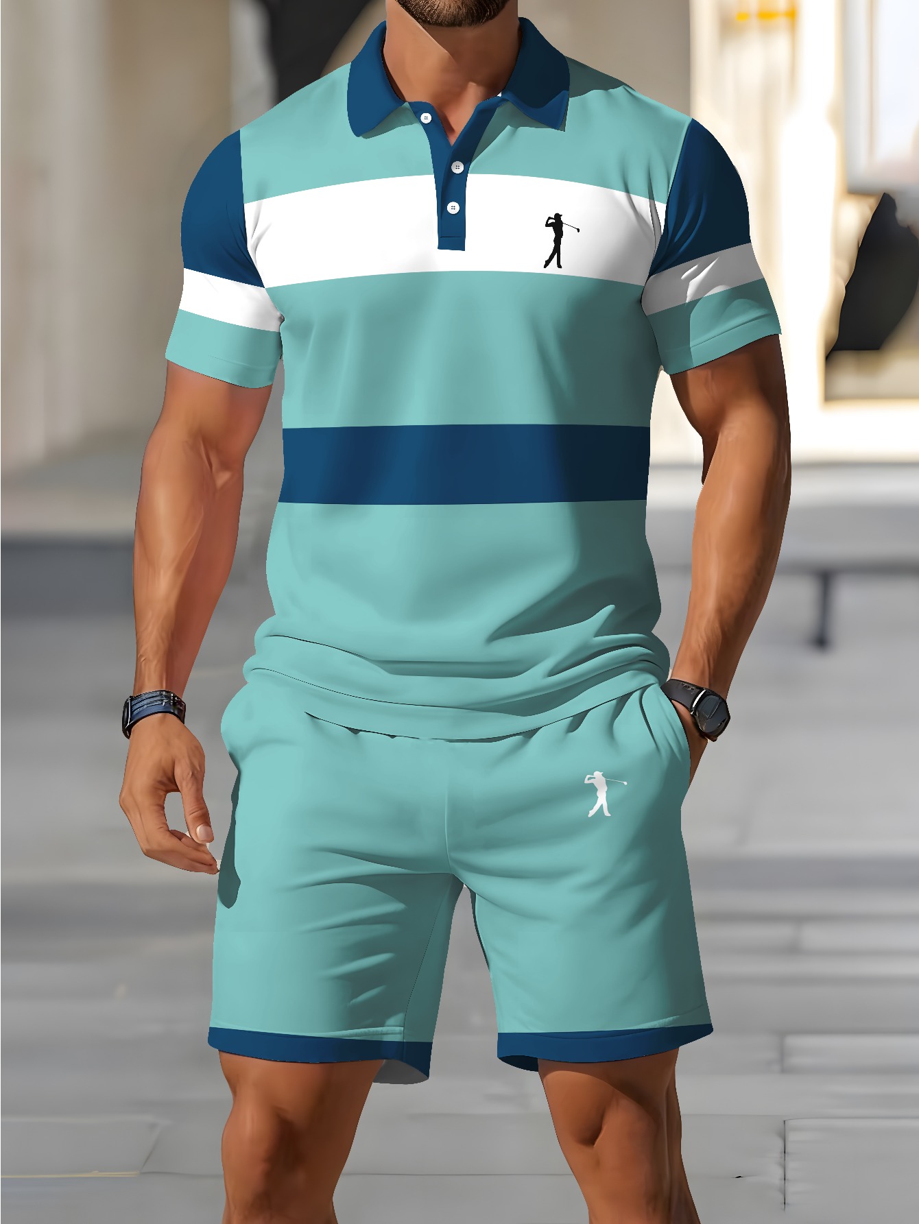 2026 Summer Men's Polo Shirt S - 3D Printing Design Free recension och pris