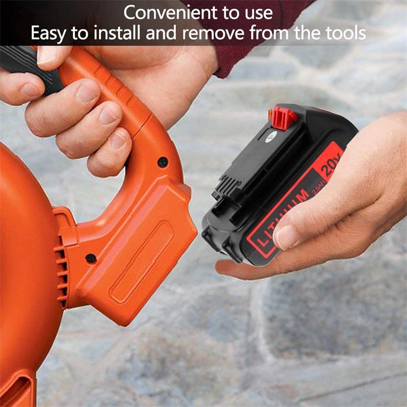3000mAh 20V Lithium Battery Re - Black+Decker Tool 20V Max recension och pris