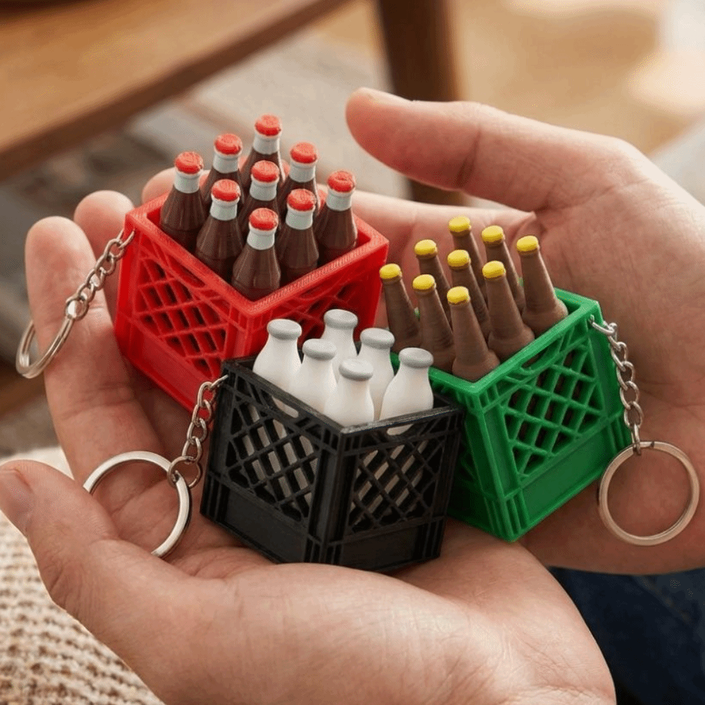 3D Printed Soda Crate Clicker  - 3D Printing Aluminium recension och pris