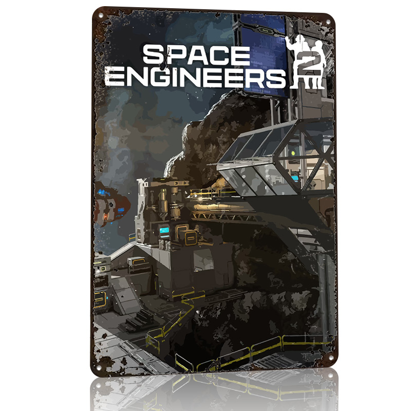 Space Engineers Game Cover Pos - 3D Printing Engineer recension och pris