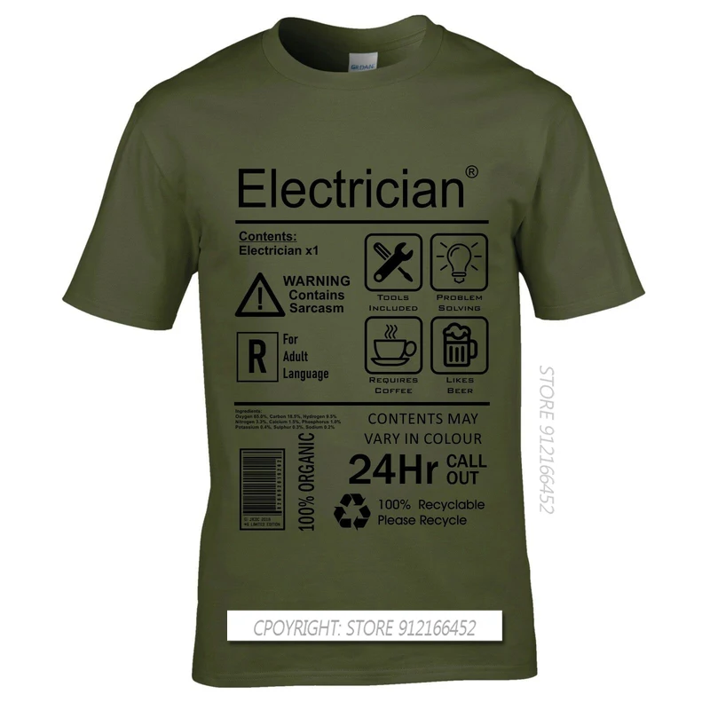 Funny Electrician Package Care - 3D Printing Engineer recension och pris