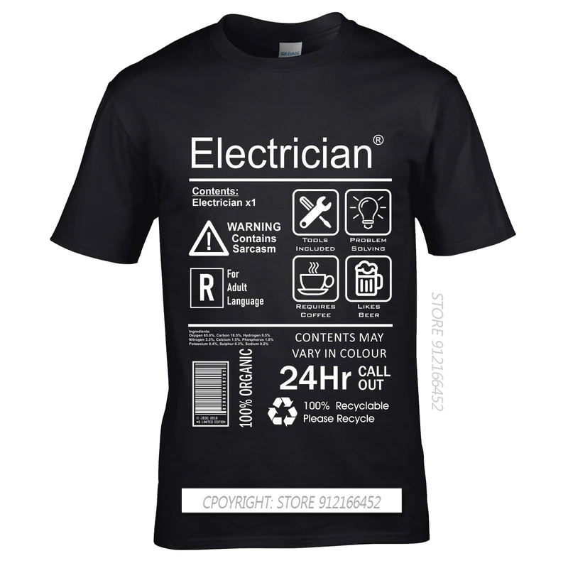 Funny Electrician Package Care - 3D Printing Engineer recension och pris